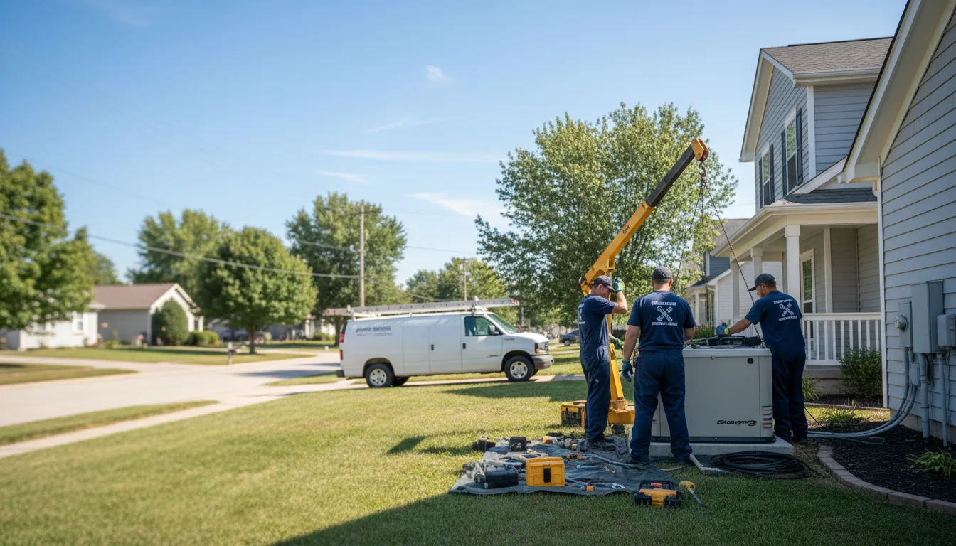 Generator Installation in East Bank, WV near me